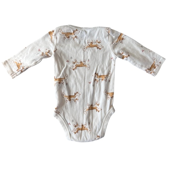Carter’s Spring Fox Long Sleeve Onesie | 3M - Picture 2 of 3